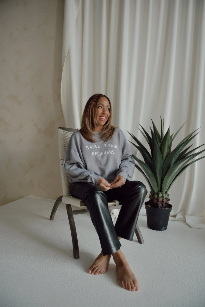 Raise Them Believers Sweater House of Selah